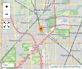 Map of Jules Hutton Christian Institute