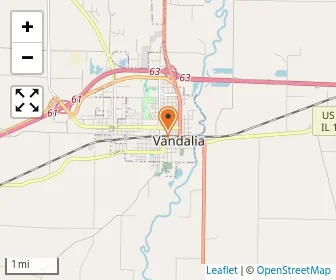 Map of Vandalia Christian Academy