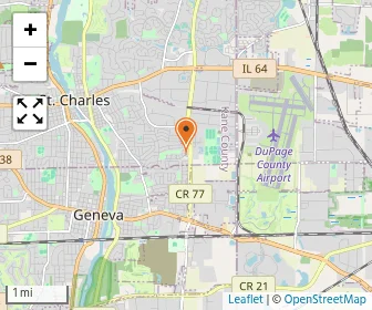Map of Kensington School Of St. Charles