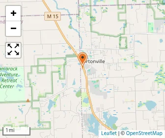 Map of Ortonville Montessori