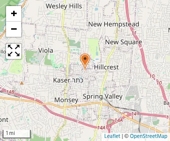 Map of Cheder Chabad Of Monsey