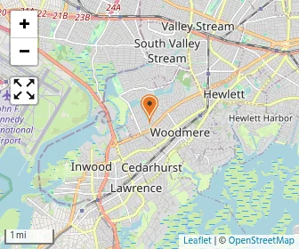 Map of Davis Renov Stahler Yeshiva High School -boys