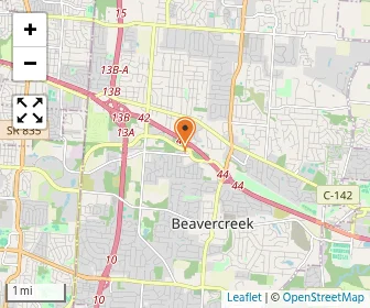 Map of Dayton Islamic School