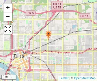 Map of Oklahoma Job Corps Academy