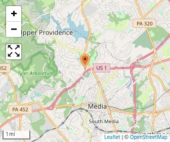 Map of Rose Tree Early Learning Center