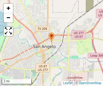 Map of Ambleside Concho Valley