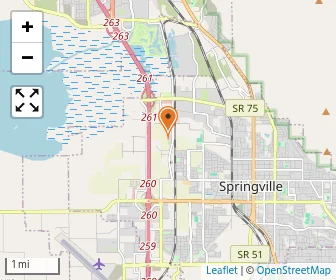 Map of Provo Canyon School - Springville Campus