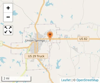 Map of Conecuh Springs Christian School