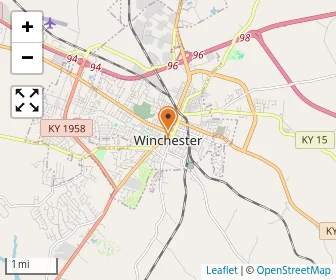 Map of Winchester Christian Academy