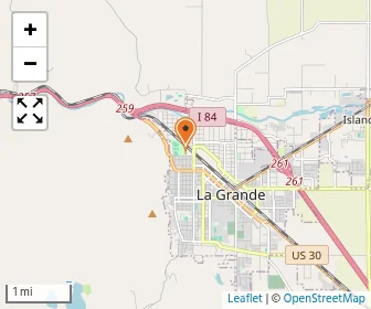 Map of Grande Ronde Academy