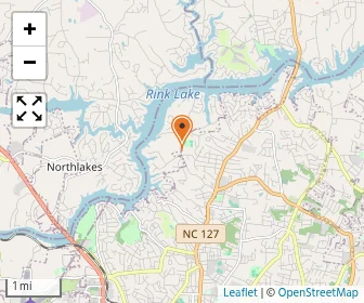 Map of Hickory Christian Academy