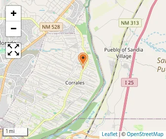Map of Sandia View Christian School