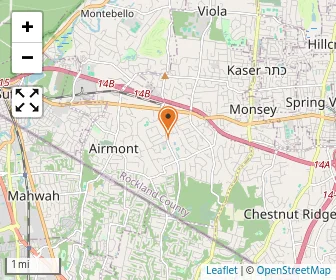 Map of Ateres Bais Yaakov Academy Of Rockland