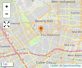 Map of Yeshiva University Of Los Angeles Yulu Boys