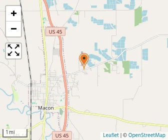 Map of South Haven Mennonite School