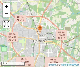Map of Beulah Land Christian Academy