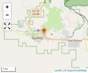 Map of Plumas Christian School