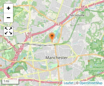 Map of Community Child Guidance Clinic