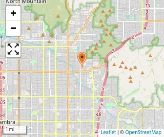 Map of The Foundation For Blind Children