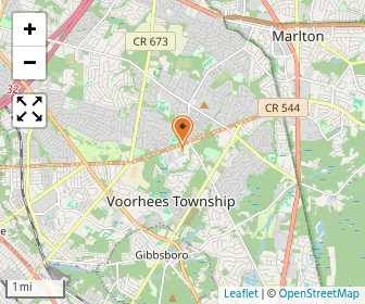 Map of Virtua Child Development Center