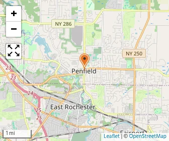 Map of Penfield Village Nursery School & Kindergarten