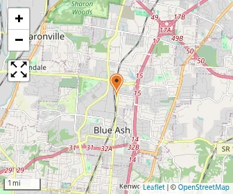 Map of Blue Ash Educational Bldg Elementary School