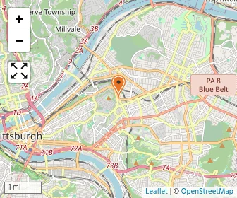 Map of Small Wonders At Upmc
