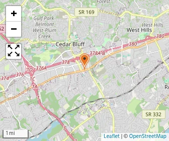 Map of Cedar Springs Weekday School
