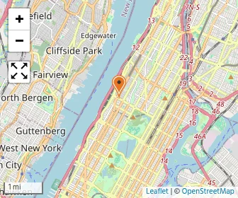 Map of The School At Columbia University