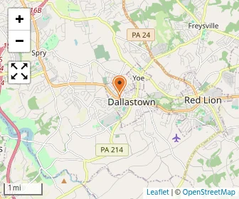 Map of Christ Lutheran Child Development Center