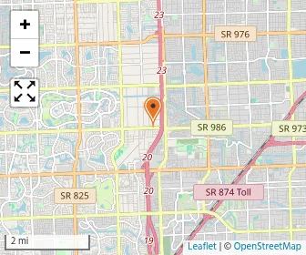 Map of Sunset Preparatory School