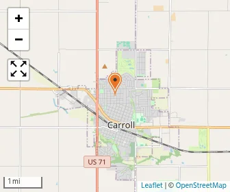 Map of Kuemper Catholic Middle School