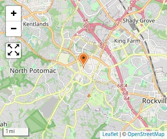 Map of The Ridge School Of Montgomery County