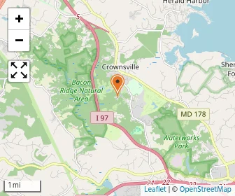 Map of Ridge School Of Anne Arundel County