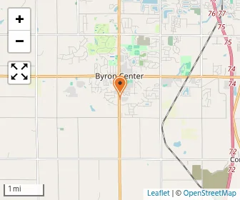 Map of Byron Center Christian School