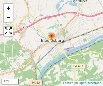 Map of St. Columba Catholic School