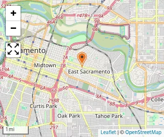 Map of Sacred Heart Continuation School