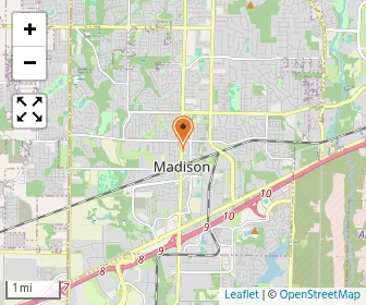 Map of First Baptist Child Development Center