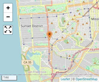 Map of San Francisco City Academy