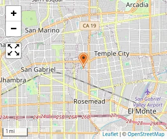 Map of San Gabriel Academy