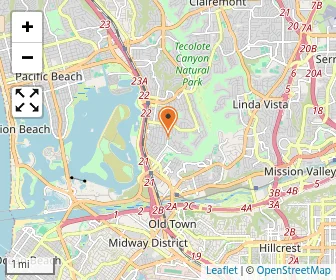 Map of School Of The Madeleine