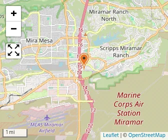 Map of Scripps Montessori School