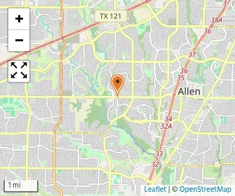 Map of Primrose School Of West Allen