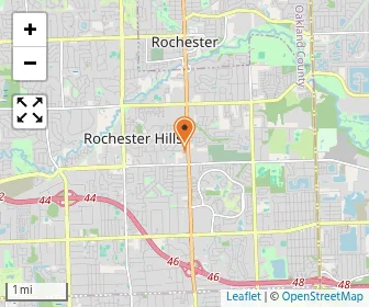 Map of The Montessori School Rochester
