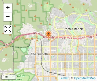 Map of Sierra Canyon School