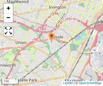 Map of Hillside Catholic Academy