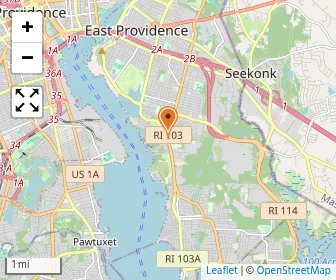 Map of Bradley School-east Providence