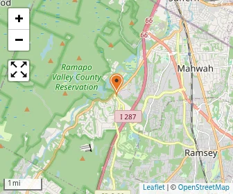 Map of Sage Day School At Mahwah