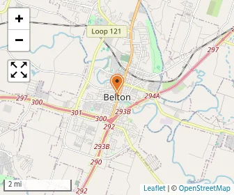 Map of Belton Christian School