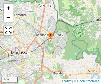 Map of The Merit School of Manassas Park